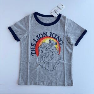 Disney’s The Lion King Toddler Boys Short Sleeve T-Shirt Gray Size 2T NWT NEW